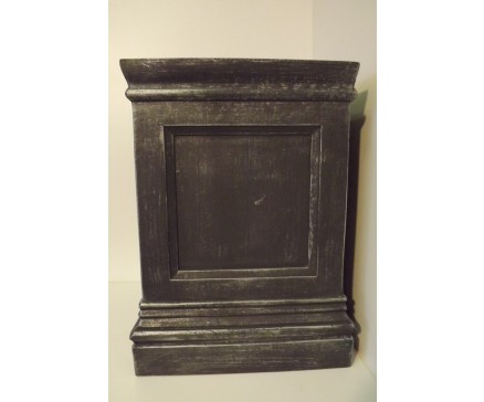G461B-AS Garden socle 40x40x57 cm. Antique Silver.