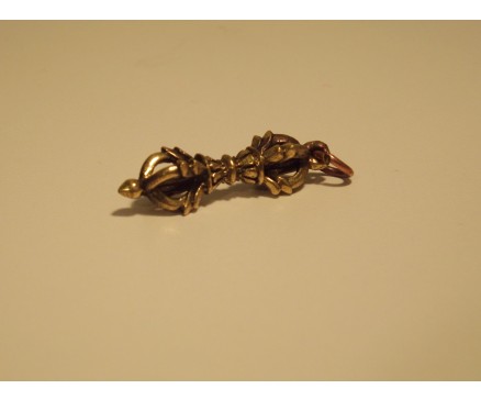 5582008 Brons. Bronzen vajra mini hanger 3,5 cm. lang.