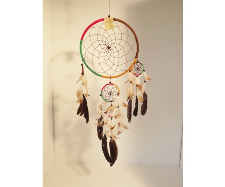 8530027 Dreamcatcher multicolor. Diameter : 25 cm.