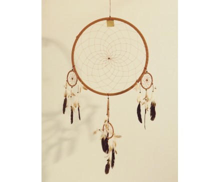 8530042 Dreamcatcher leer. Diameter 40 cm.