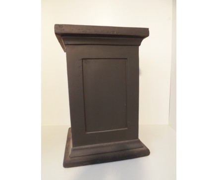 G456-DG Garden pilaar/sokkel LxBxH : 34x34x51 cm. Dark-grey.