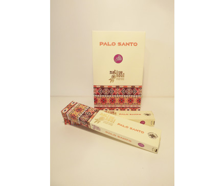W8355309 Wierook Native Soul Palo Santo. Box met 12 pakjes (afbeelding van de verpakking kan afwijken van het te leveren product).