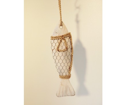 H2430060M Hout vis in gaas 31 cm.