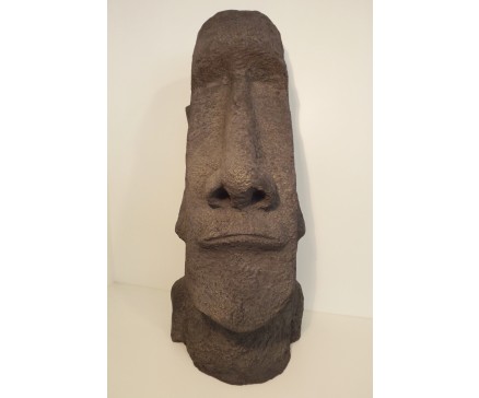 G1176L-DG Garden. Paaseiland beeld large. Hoogte 62 cm. Dark-grey.