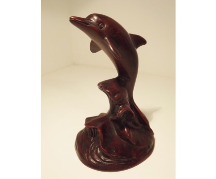 CD0149 Resin. Dolfijn 15 cm. hoog 