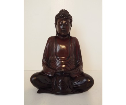 CD0520 Resin boeddha Birma. Hoogte : 21 cm.
