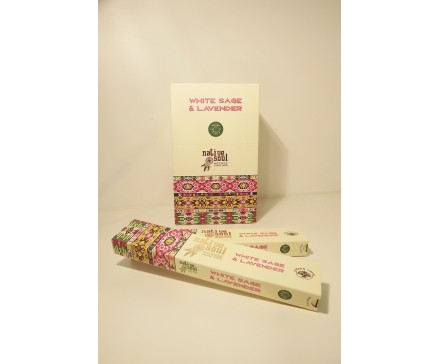 W8355304 Wierook Green Tree Native White Sage / Lavendel. Box met 12 pakjes (afbeelding van de verpakking kan afwijken van het te leveren product).