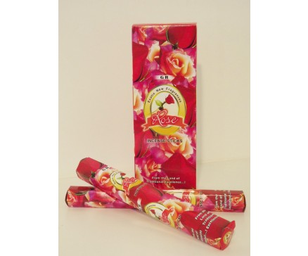 W8355102 Wierook Hexa Rose. Box met 6 pakjes (afbeelding van de verpakking kan afwijken van het te leveren product).