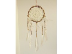 8530080 Dreamcatcher. Gehaakt. Diameter 16 cm.