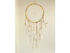 8530081 Dreamcatcher. Gehaakt. Diameter 25 cm.