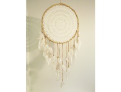 8530082 Dreamcatcher. Gehaakt. Diameter 40 cm.