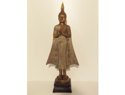 P1035530 Poly. Thai boeddha staand 70 cm.