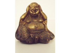 P1035555A Poly. Boeddha lucky "horen" brons mini