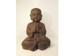 G526M-DG Garden Kindmonnik biddend small. Dark-grey. Hoogte : 25 cm. Per 2 stuks verpakt. Prijs is per 2 stuks.