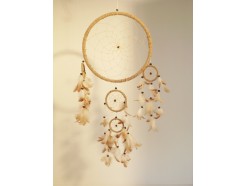8530068 Dreamcatcher touw. Diameter 25 cm.