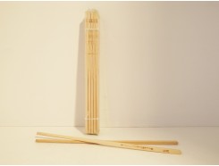 2418010 Eetstokjes bamboe. Bundel van 10 paar.