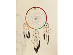 8530028A Dreamcatcher multicolor. Diameter 40 cm.