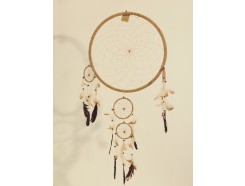 8530069 Dreamcatcher touw. Diameter 40 cm.