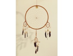 8530042 Dreamcatcher leer. Diameter 40 cm.