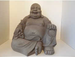 G838XL-G Garden boeddha lucky. Hoogte 61 cm. Granite.