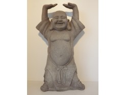 G660L-G Garden Hotei large. Hoogte : 63 cm. Granite.