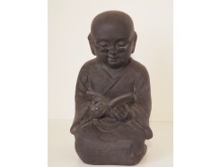 G525M-DG Garden Kindmonnik lezend small. Dark-grey. Hoogte : 25 cm. Per 2 stuks verpakt. Prijs is per 2 stuks.