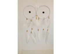 8530095 Dreamcatcher. Dreamcatcher white owl Length : 36 cm. width : 18 cm.