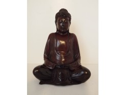 CD0520 Resin boeddha Birma. Hoogte : 21 cm.