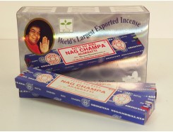 W8355201 Wierook Nag Champa Original. Box met 12 pakjes (afbeelding van de verpakking kan afwijken van het te leveren product).