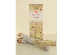 W8355106 Wierook Hexa White Sage. Box met 6 pakjes (afbeelding van de verpakking kan afwijken van het te leveren product).