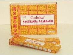 W8355204 Wierook Nag Champa Goloka. Box met 12 pakjes (afbeelding van de verpakking kan afwijken van het te leveren product).
