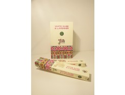 W8355304 Wierook Green Tree Native White Sage / Lavendel. Box met 12 pakjes (afbeelding van de verpakking kan afwijken van het te leveren product).